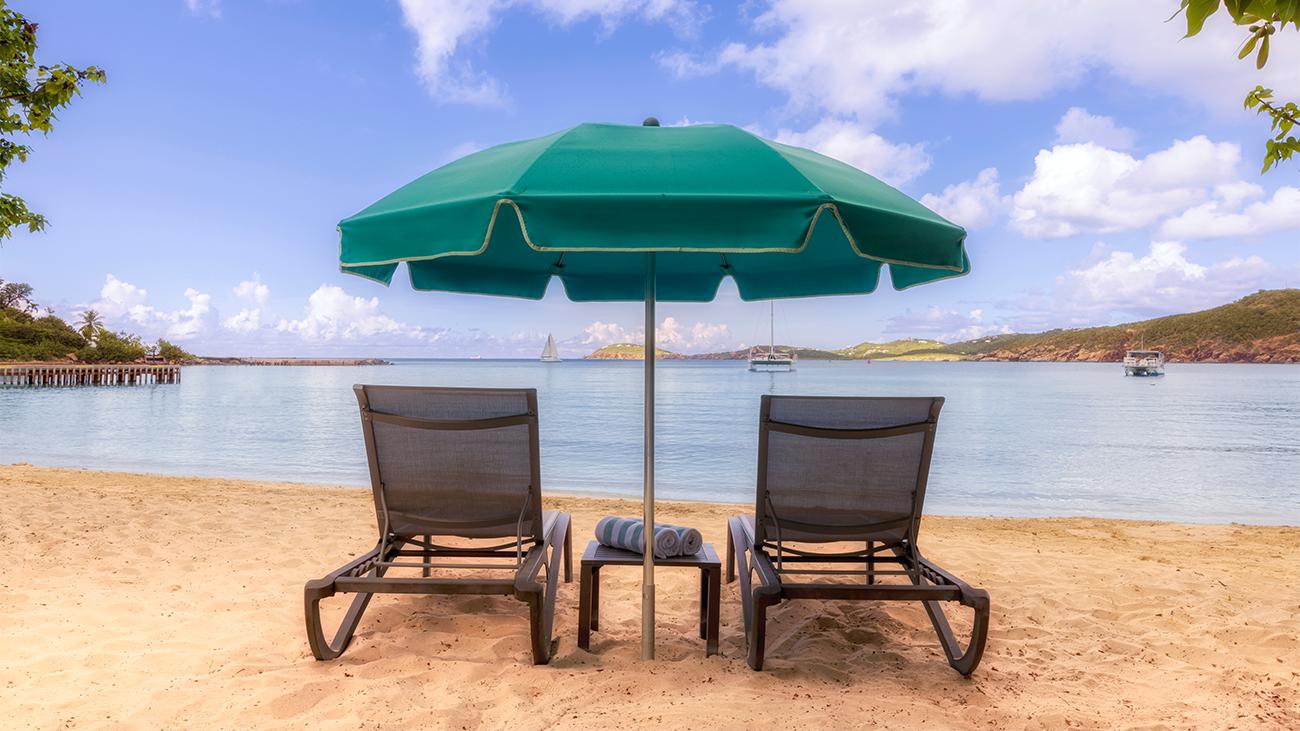 Beachfront Lounge Area
